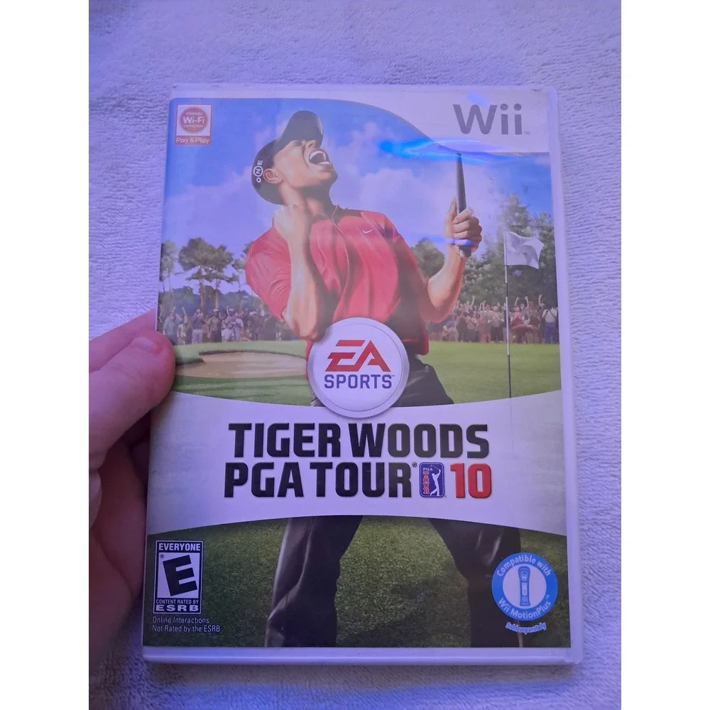 Tiger Woods PGA Tour 10 Nintendo Wii Game CIB with Manual EA Sports Golf